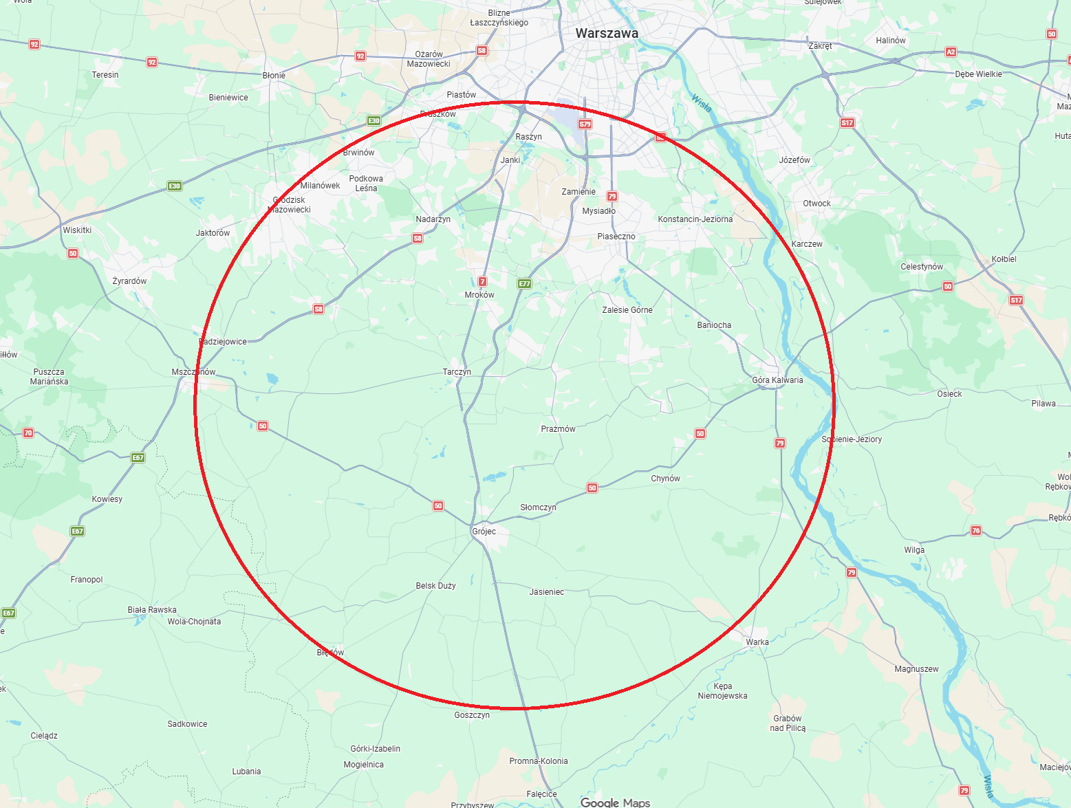 Obszar działania